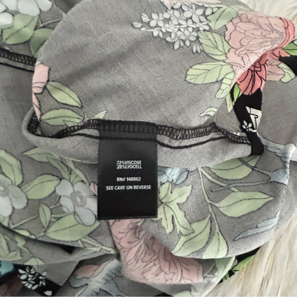 Torrid Floral Halter Neck High Low Dress | Size 2 - Picture 14 of 15